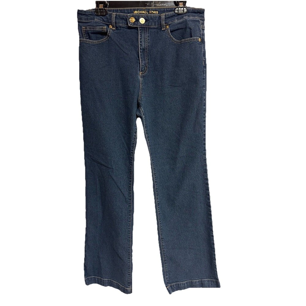 Michael Kors Jeans Womens 14 Selma Bootcut High Rise Jeans